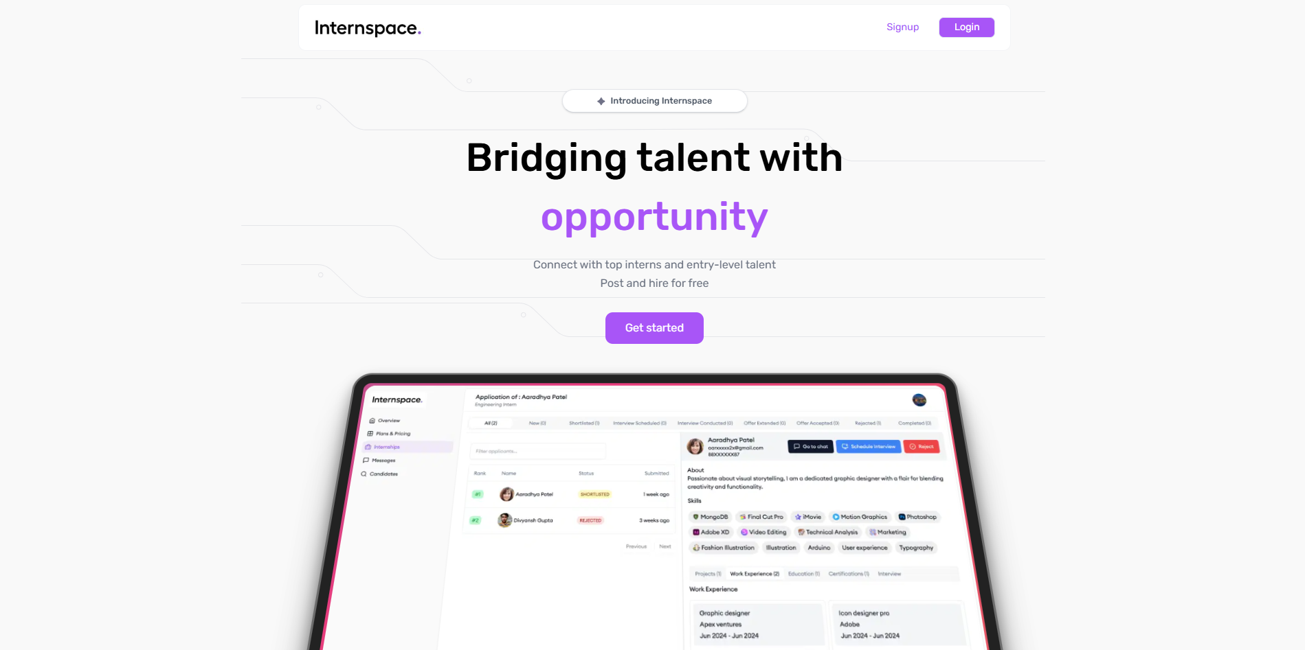 Internspace Employers